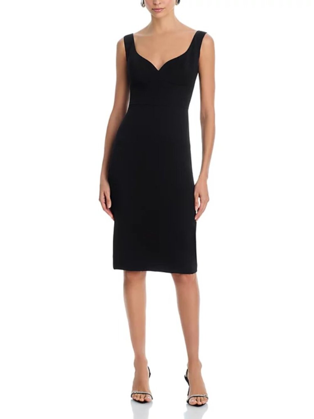 NWT Black Halo Ally Sweetheart Neckline Sheath Dress